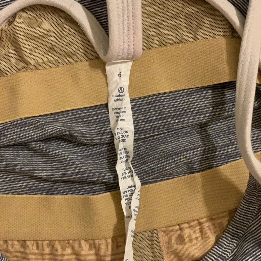 Lululemon Power Y Tank Size 6 - Picture 8 of 14
